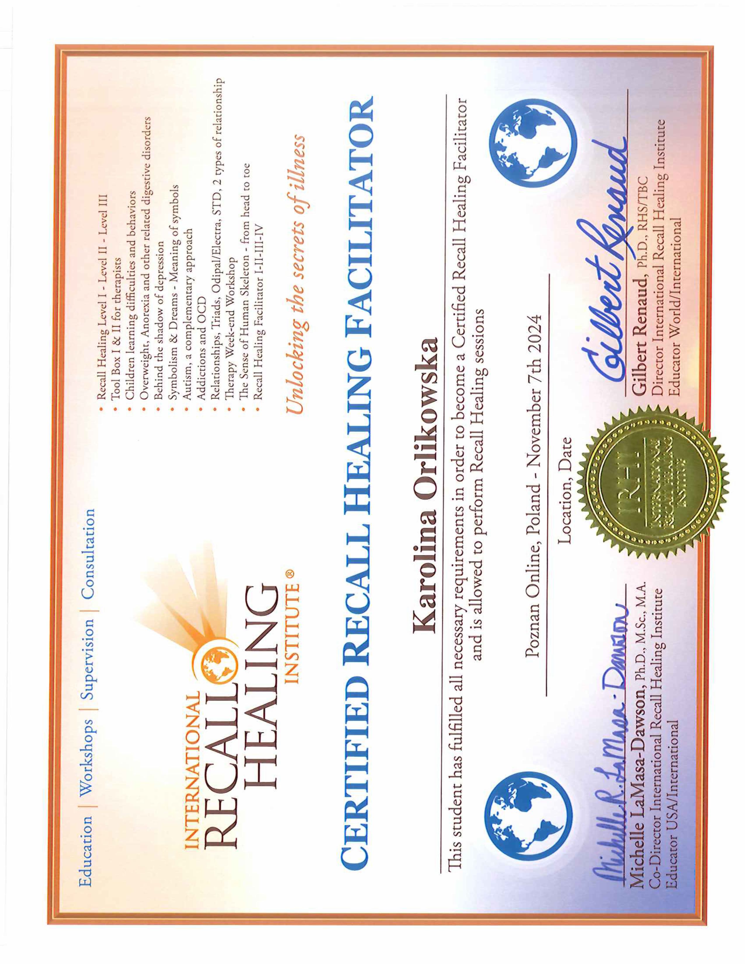 CAN Certificate